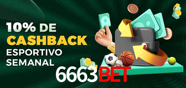 10% de bônus de cashback na 6663bet